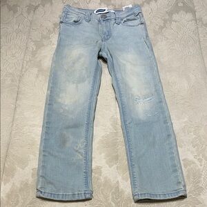 Old Navy Blue Straight Jeans Classic Style